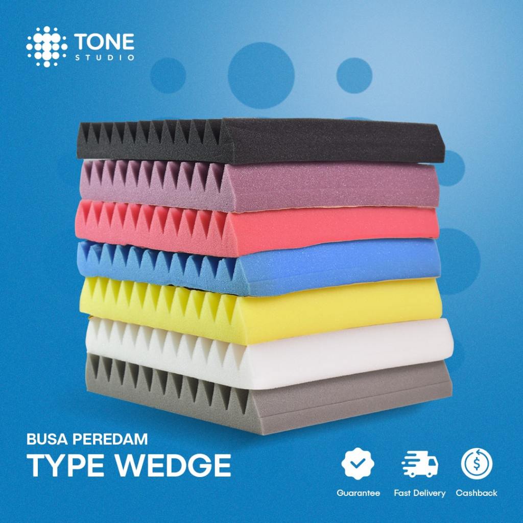 Jual Busa peredam suara studio model Wedge 30cm x 30cm x 5cm ...