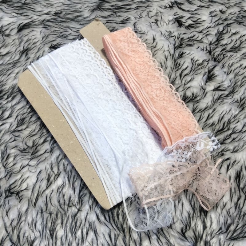 Jual Renda Tile / Renda Tilai Tipis Per Meter | Shopee Indonesia