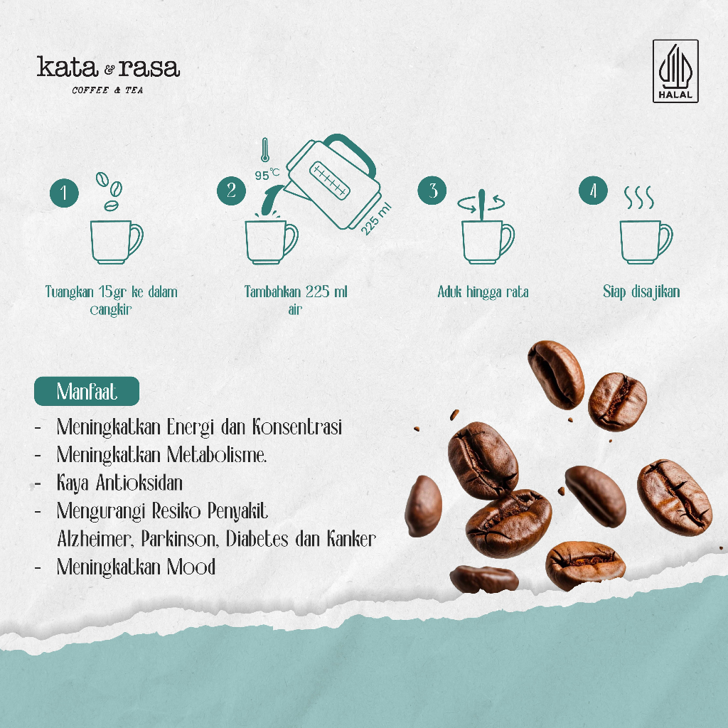 Jual Kata Rasa Arabica Sumatera Origin Gayo | Biji | Bubuk Kopi ...