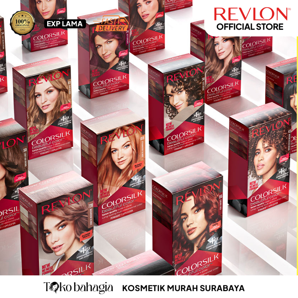 Jual Revlon Colorsilk Hair Color (Cat Rambut/Semir/Pewarna rambut ...