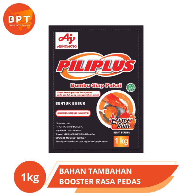 Jual Piliplus Ajinomoto 1 kg (Bumbu Peningkat Rasa Pedas) | Shopee ...