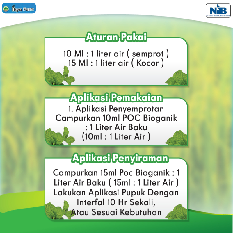Jual BAKT 3 BOTOL POC BIOGANIK VEGETATIF TINGKATKAN KESEHATAN TANAMAN ...