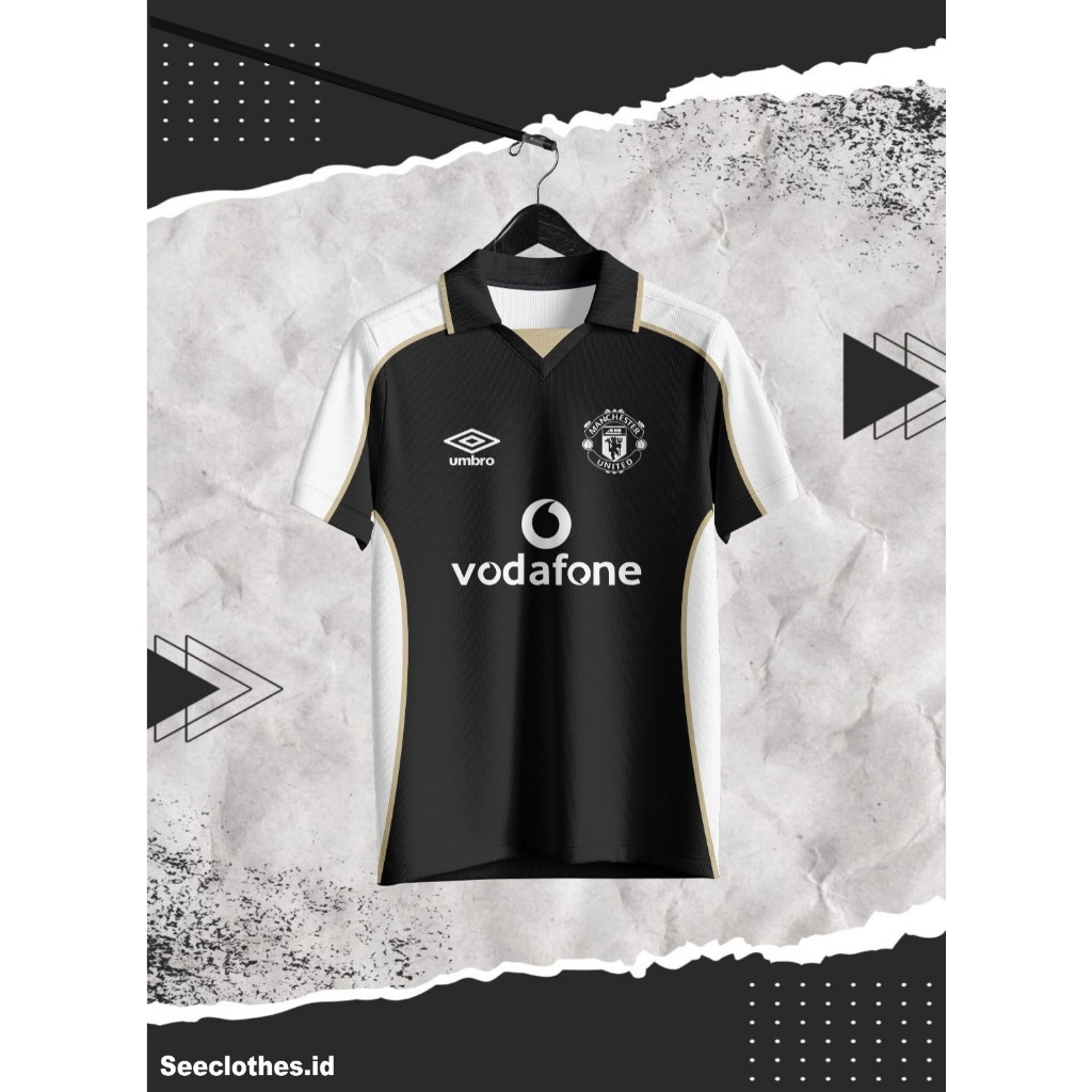 Jual Jersey Vintage Manchester United Fantasy Hitam