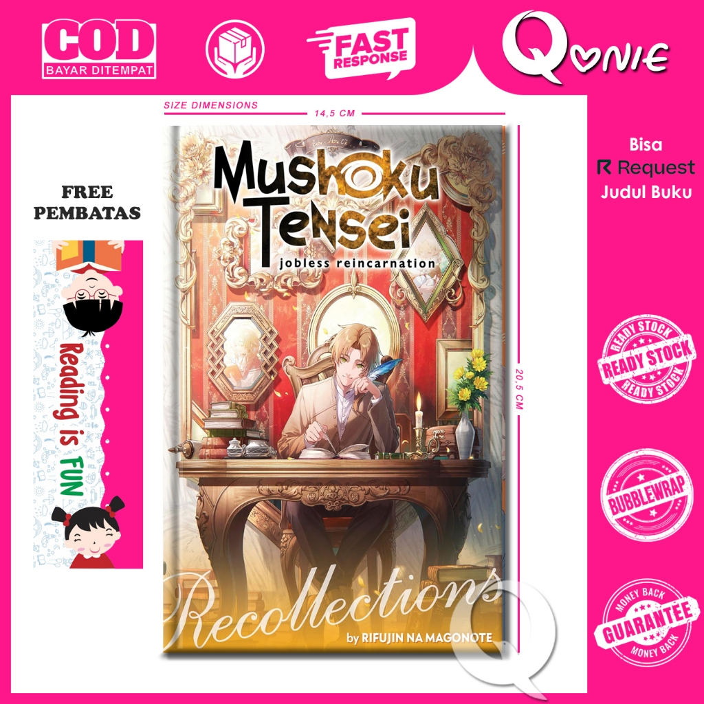 Jual Mushoku Tensei Jobless Reincarnation Recollections (Light Novel
