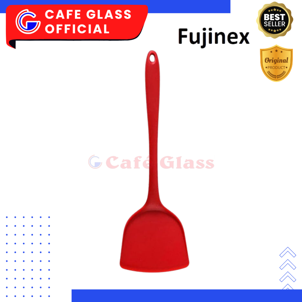 Spatula Masak Silikon - Sodet Wajan Anti Panas - Sutil Fx-190-1 Fujinex