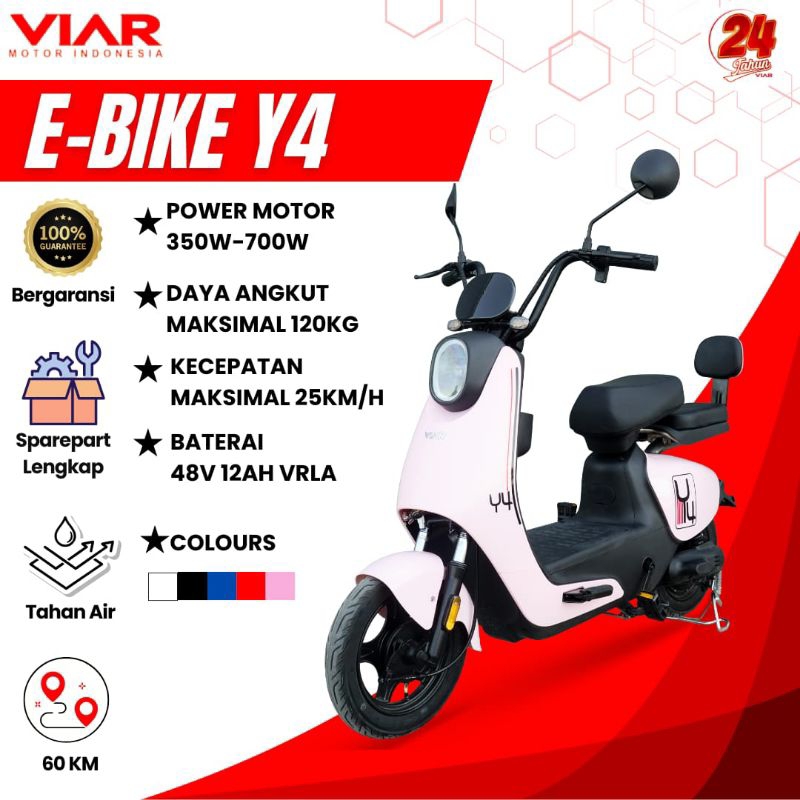Jual Sepeda Listrik Y4 VIAR | Shopee Indonesia