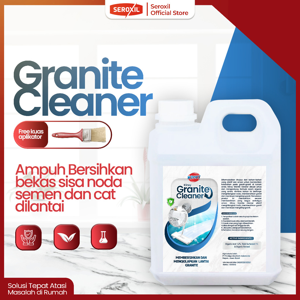 Jual Klinxy Granite Cleaner Pembersih Noda Semen Keramik dan Marmer ...