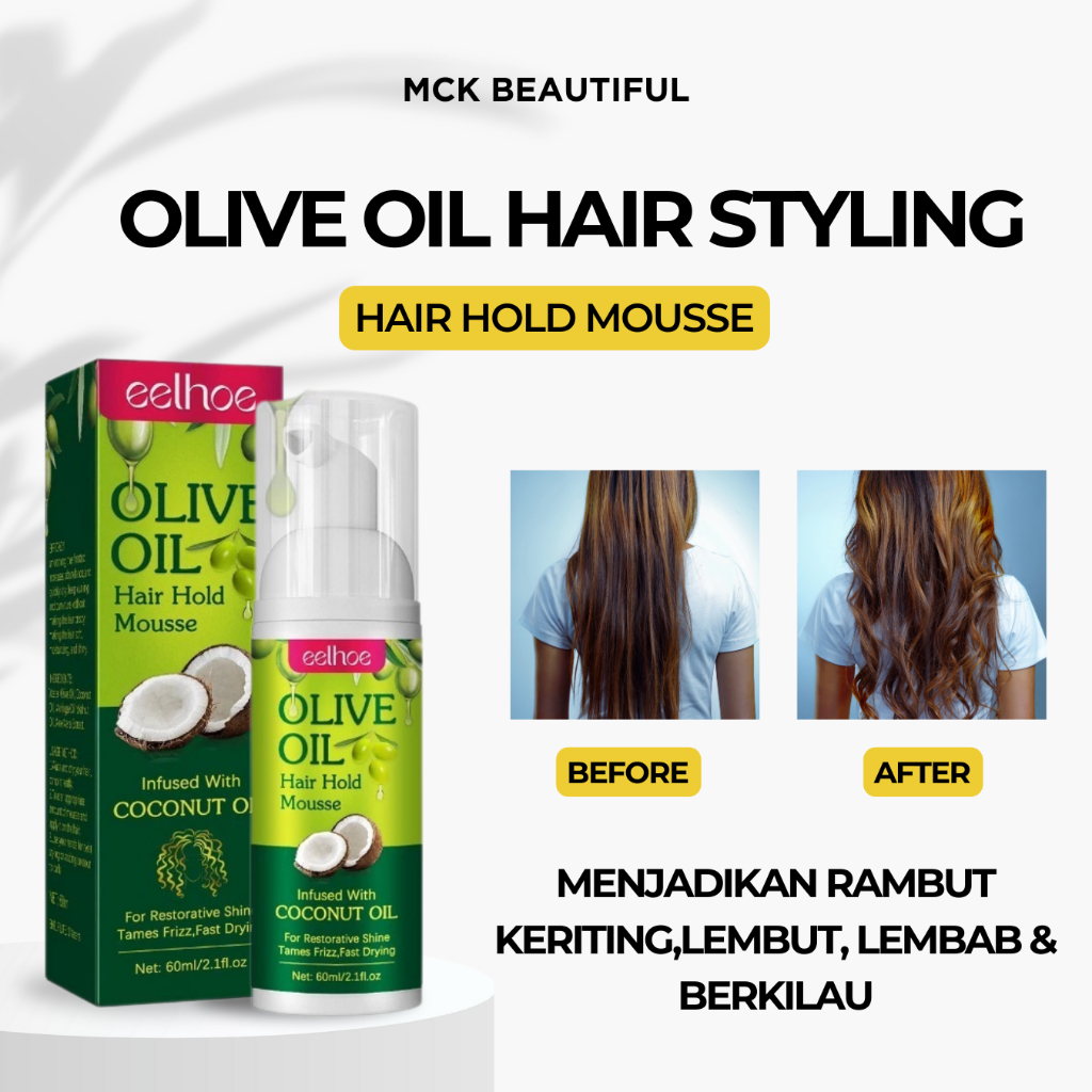 Locken-Styling-Mousse 60 Ml – Für Voluminöse, Definierte Locken Mit Feuchtigkeit