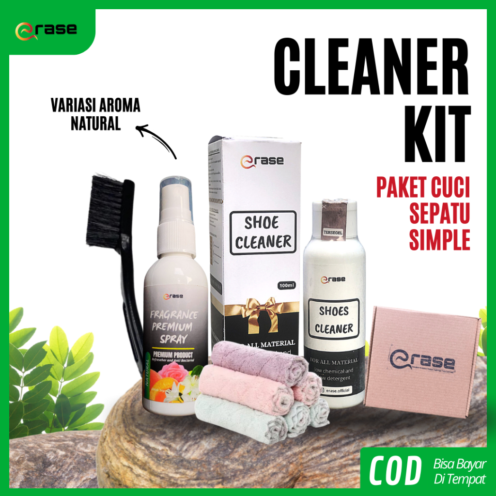 Jual Cleaner Kit I Erase - Paket Pembersih Sepatu Murah Putih dan Warna ...