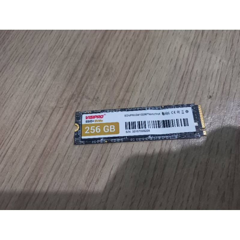 Jual SSD NVMe Visipro 256GB Sentinel 100% | Shopee Indonesia