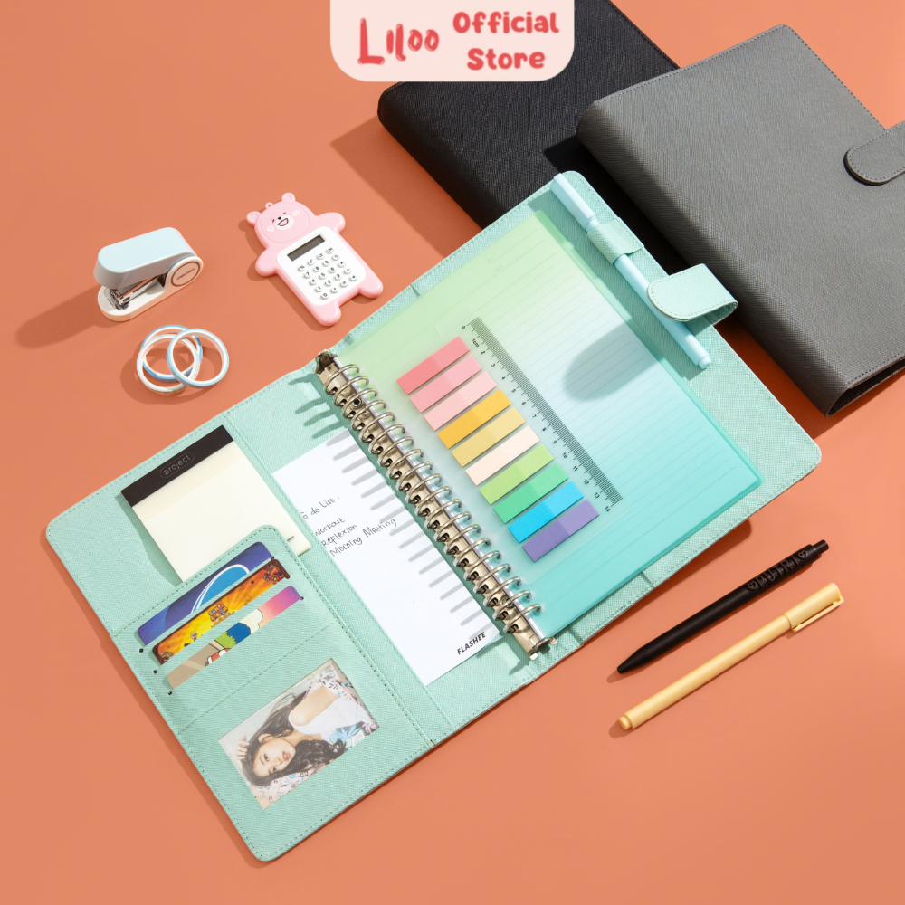 Jual Binder FLASHEE Polos Eksklusif A5 20 Ring Agenda Polos Eksklusif ...