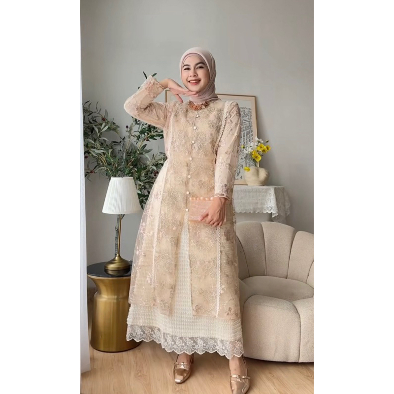 Jual ROK TENUN BULU RENDA A LINE PAYUNG | Shopee Indonesia