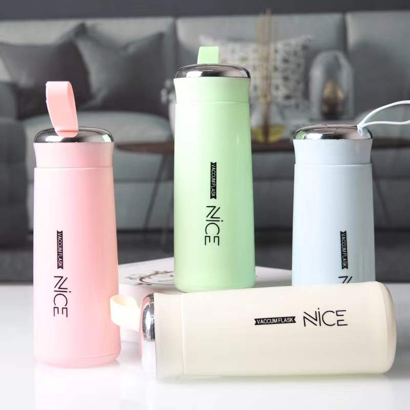 Jual ( BISA COD ) PROMO BOTOL TERMOS KACA NICE DAY 400 ML / BOTOL MINUM ...