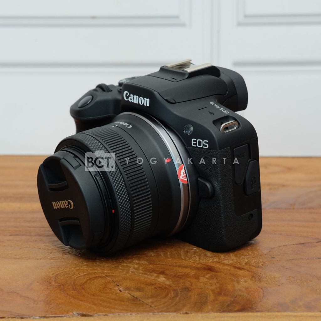 Jual Canon EOS R100 Kit 18-45mm IS STM SC 2rban kode 1001E24 | Shopee ...