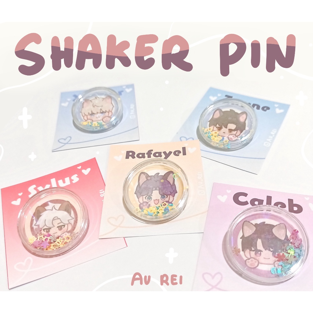 Jual Lnds shaker pin | Lads zayne sylus caleb xavier rafayel | love and ...