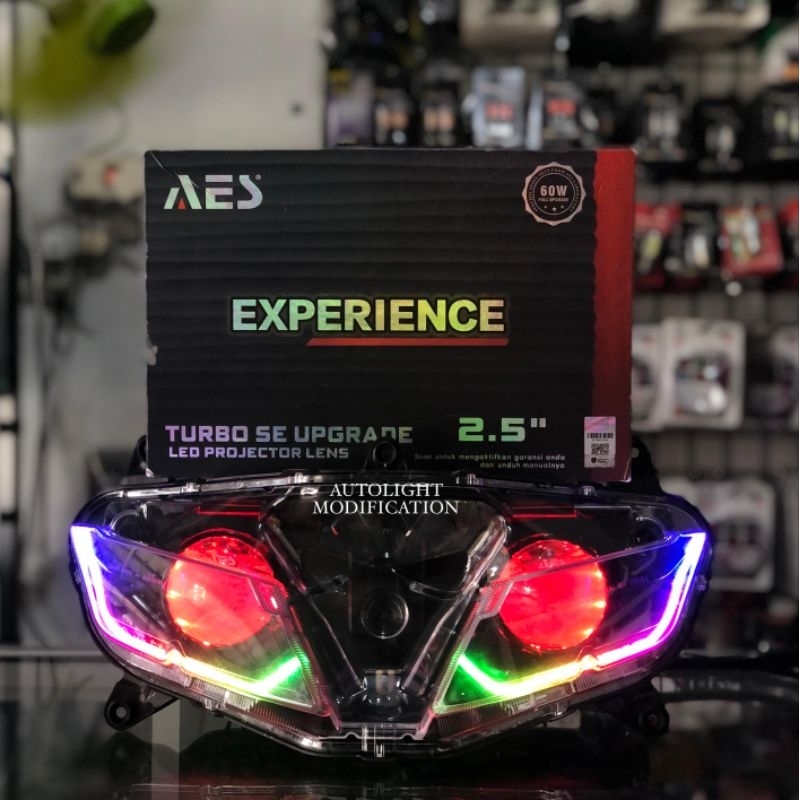 Jual BILED R15 V3 FULL SET REFLEKTOR CUSTOM BILED AES EXPERIENCE 2,5 ...