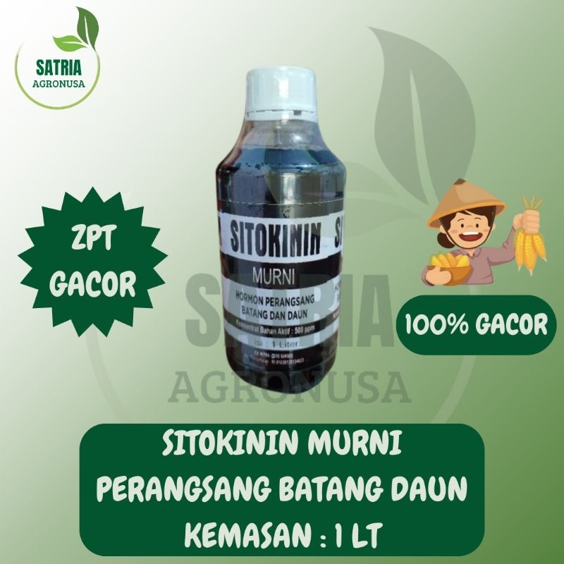 Jual SITOKININ MURNI 1 LT - HORMON PERANGSANG BATANG DAN DAUN TOP ...