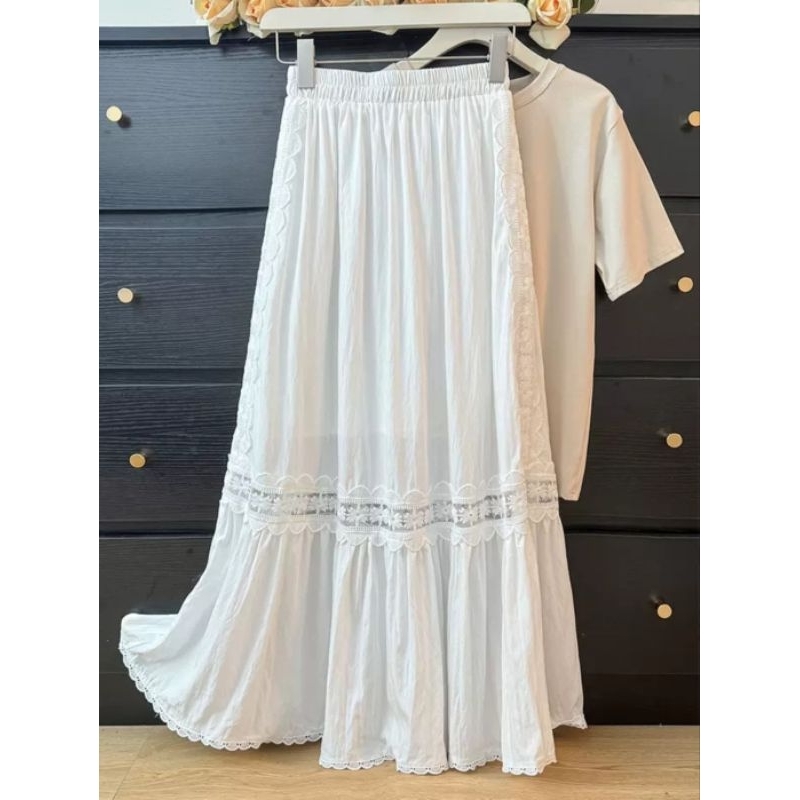 Jual ROK KATUN BORDIR PREMIUM IMPORT TERBARU | Shopee Indonesia