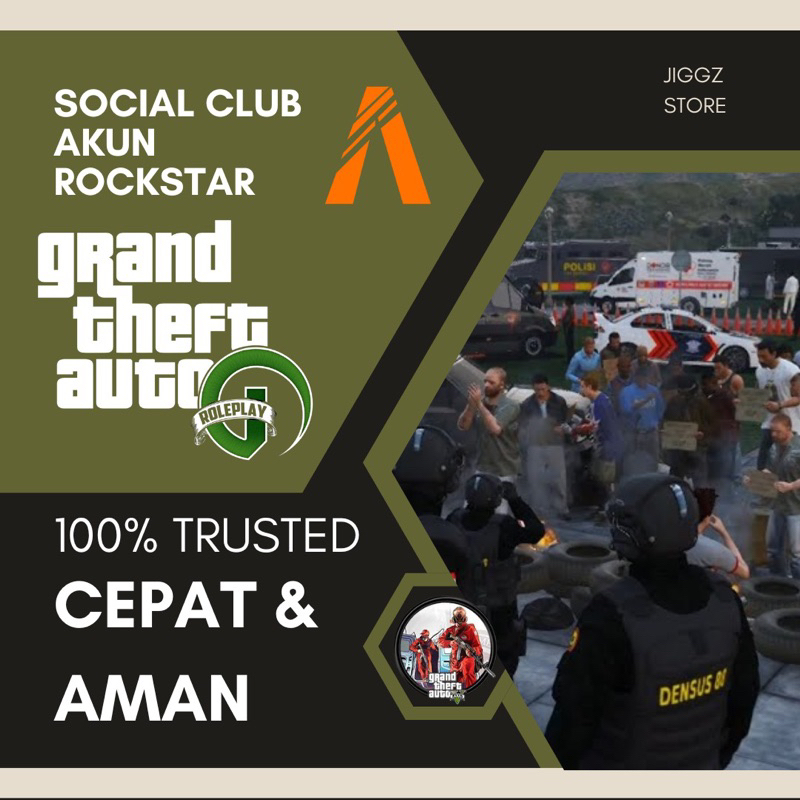 Jual GTA V ROLEPLAY ACCOUNT | FIVEM SOCIAL CLUB | 100% AMAN ...