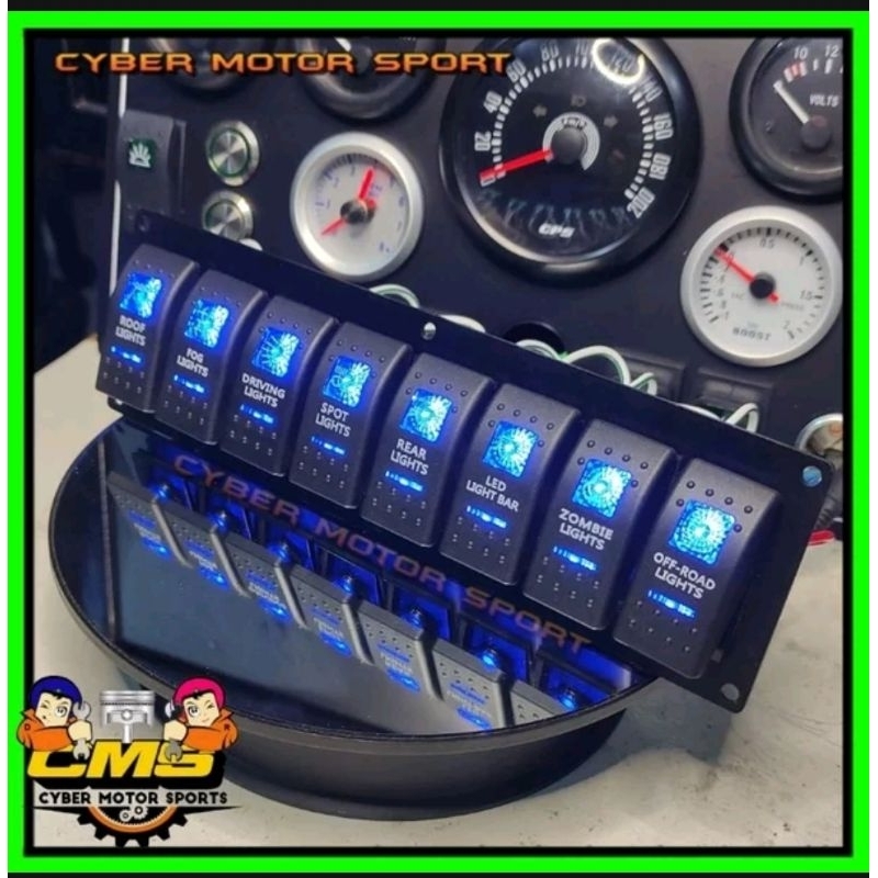 Jual Charger mobil panel saklar sakelar on off switch panel dashboard ...