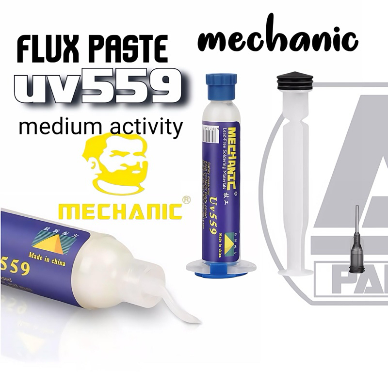 Jual FLUX PASTE MECHANIC SERI UV559 MEDIUM ACTIVITY NEW PACK ORIGINAL ...
