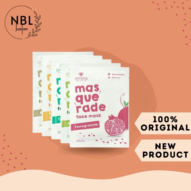 Jual [NEW] SHEETMASK Emina masquerade | Shopee Indonesia