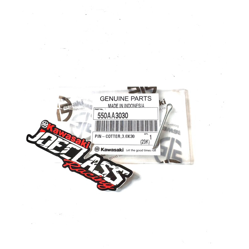 Jual (J25) Pin Cotter Shaft Wheel KR150 ^ Pen Clip Spi Pengunci Mur ...