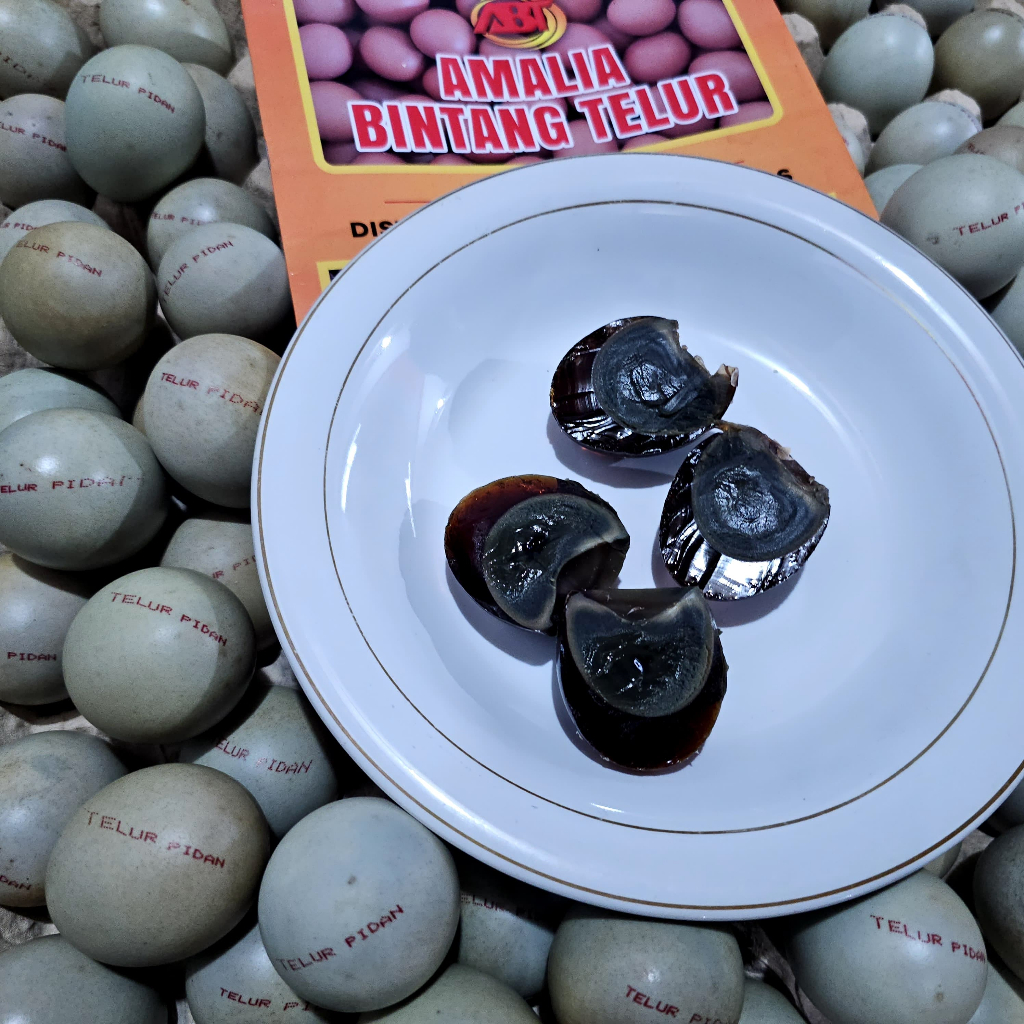 Jual ABT - Isi 10 Butir TELUR BITAN / TELUR PIDAN / TELUR HITAM / TELUR ...