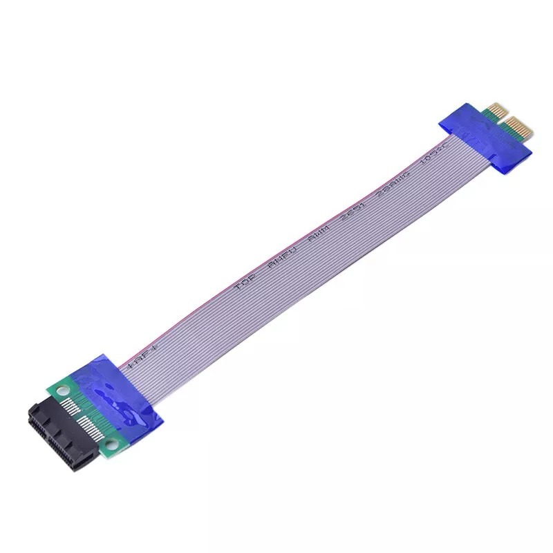 Jual PCIE X1 RISER EXTENSION 20CM CABLE EXTENDER PERPANJANGAN PCI-E PCI ...