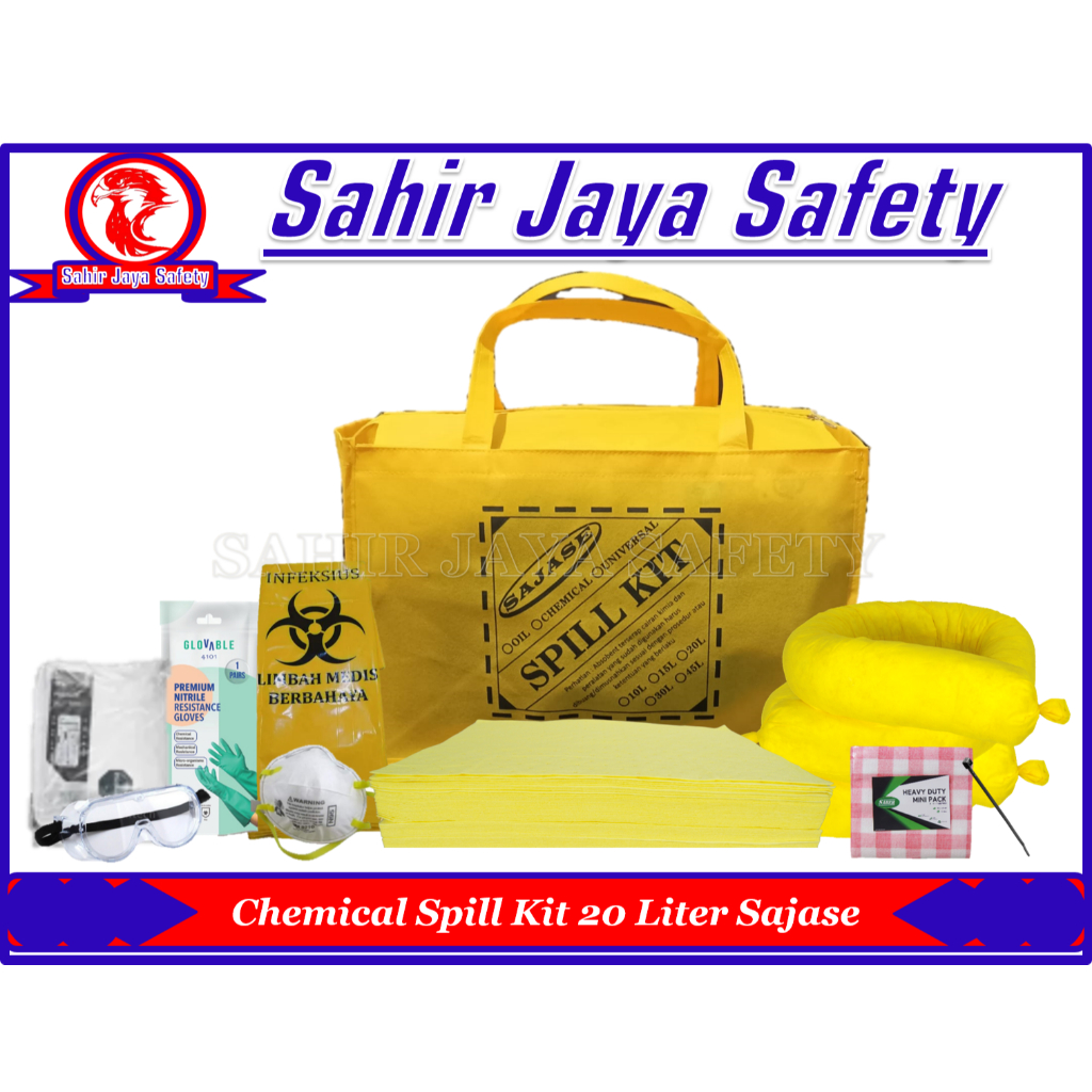 Beeswift Chemikalien-Spill-Kit 20L – Durchsichtig Produktbild-Vorschau 3
