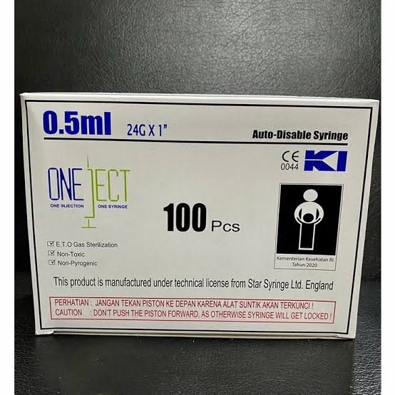 Jual Spuit 0.5ml per box isi 100 pcs | Shopee Indonesia