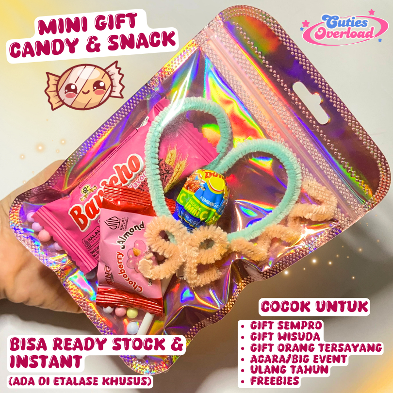 Jual MINI GIFT SNACK CANDY FREEBIES [READY STOCK & SIAP KIRIM ]| HADIAH ...