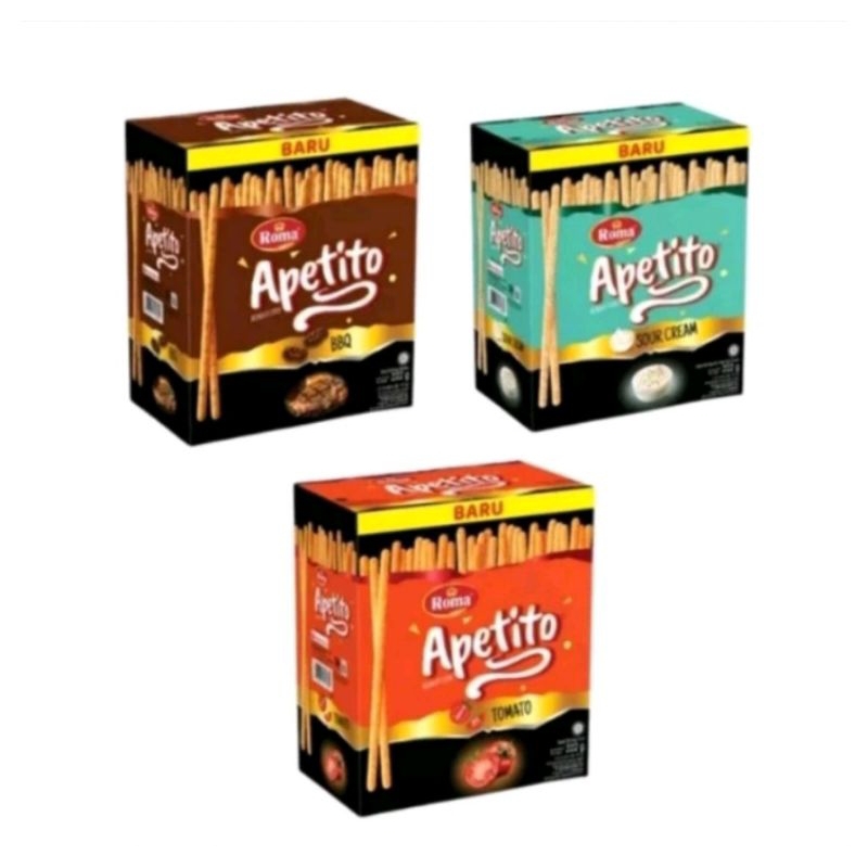 Jual Roma Apetito Stick 1 Box isi 10 Pcs | Shopee Indonesia