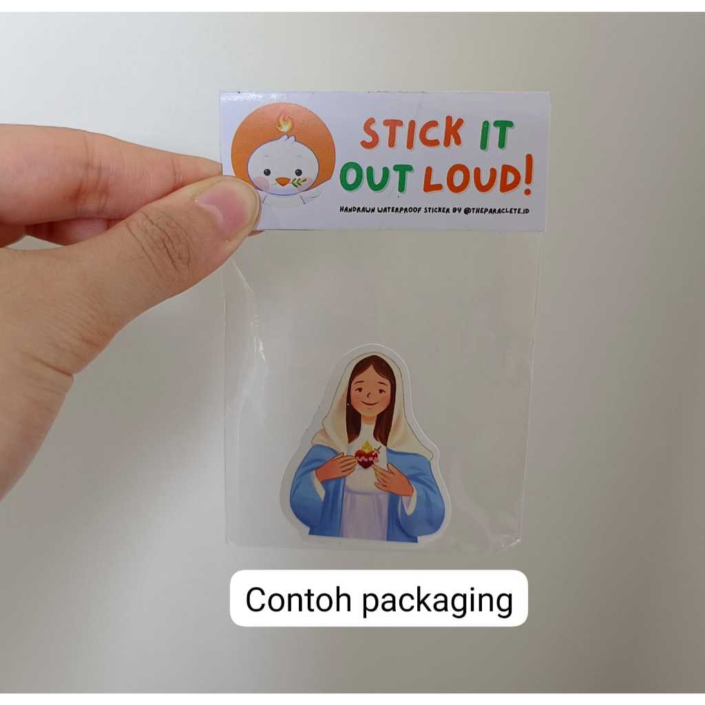 Jual Sticker Kristen Tahan Air - Jesus Christ - Yesus Kristus | Shopee ...