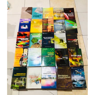 ( PROMO BUKU MURAH ORIGINAL ) BUKU KULIAH / UT / UNIVERSITAS TERBUKA / PEMASARAN / EKONOMI / AKUTANSI / HUKUM / MANAJEMEN / KESEHATAN / SOSIOLOGI / STASTIKA / BIOLOGI / KOMUNIKASI / MATEMATIKA / PENDIDIKAN