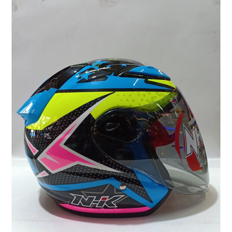 Jual HELM NHK R6 FLOW | Shopee Indonesia