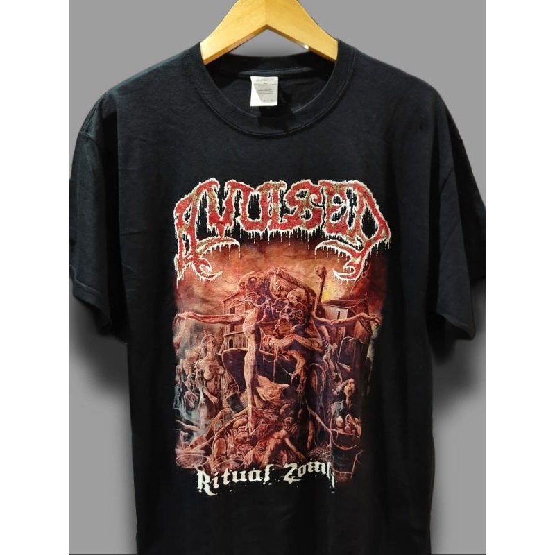 Jual kaos metal official original AVULSED - RITUAL ZOMBIE | Shopee ...