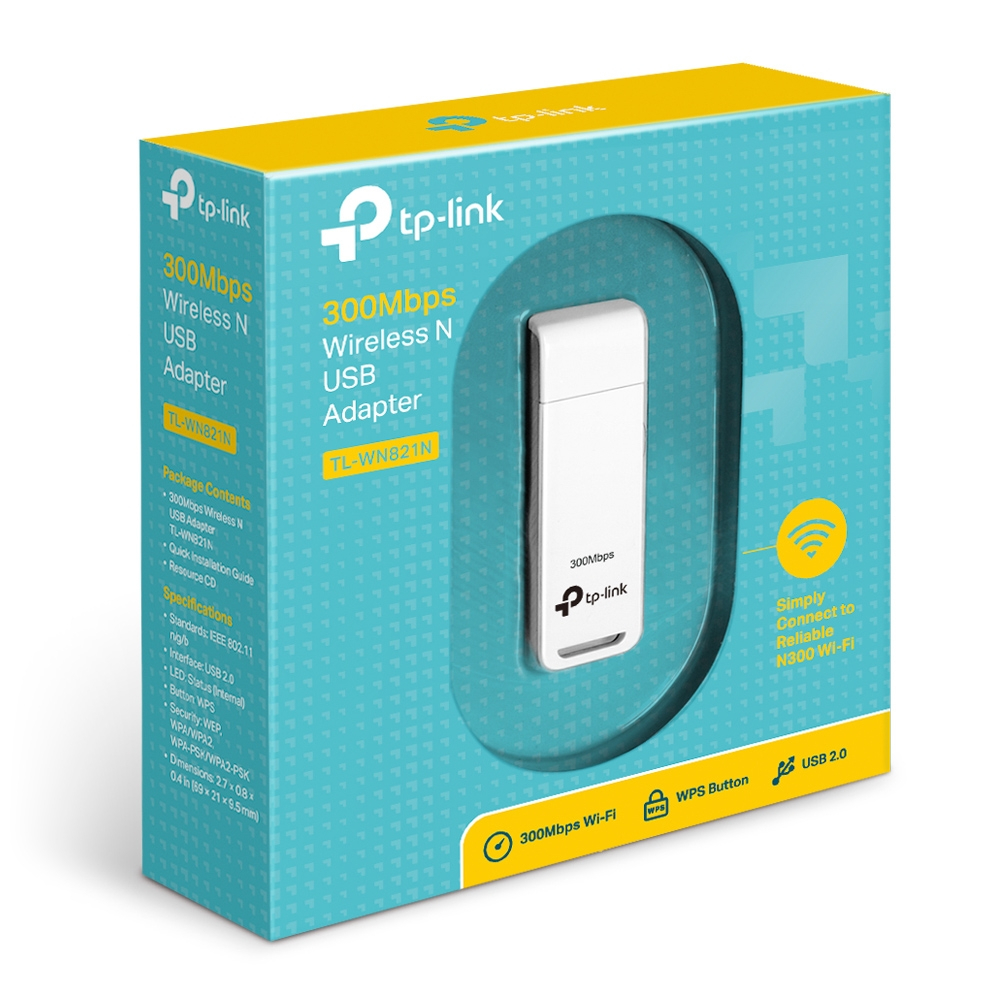 Jual Tplink Wifii Adaptor TL-WN821N 300Mbps Wireless N USB Adapter ...