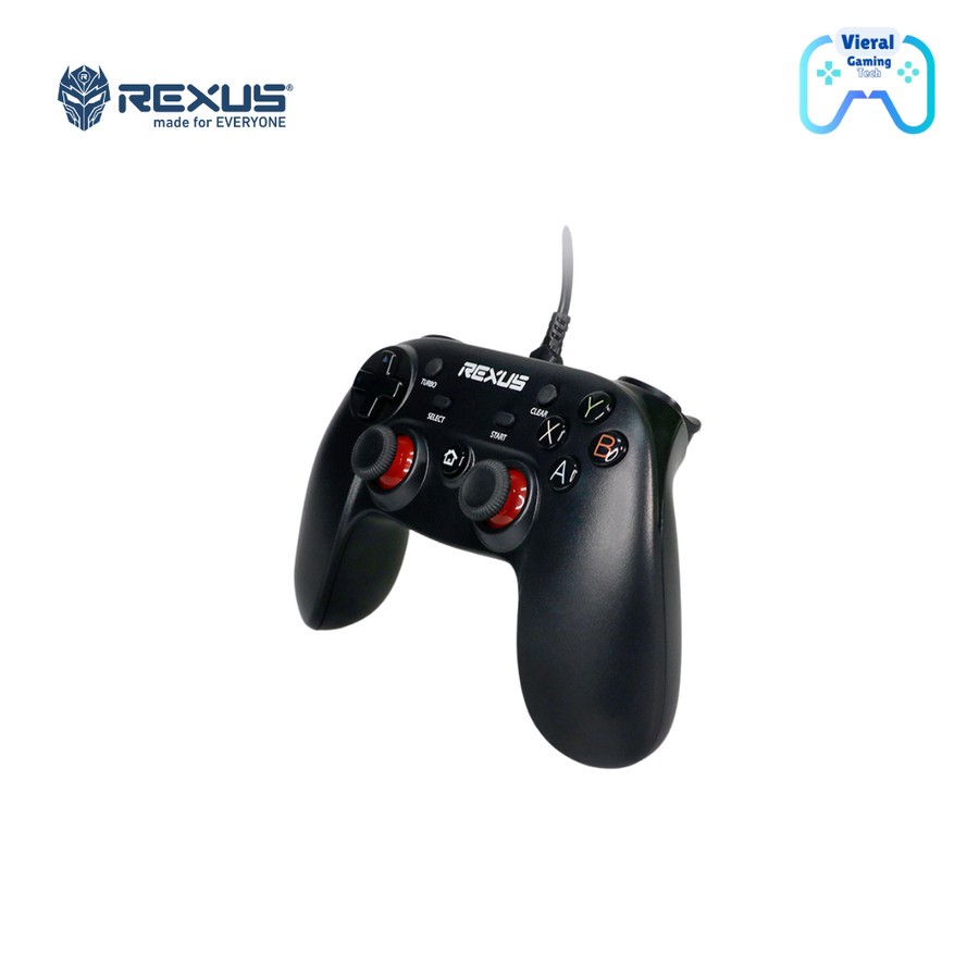 Jual Rexus GX1 Controller Gaming Joystick PC Pro Gaming Gamepad ...