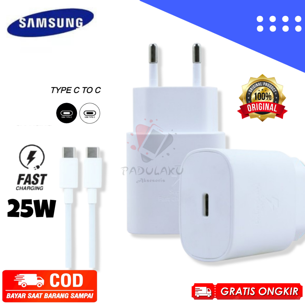 Samsung Fast Charging Harga Charger Samsung Original Type C