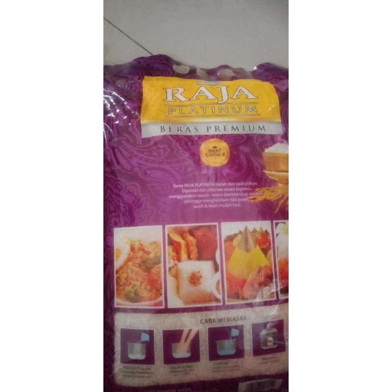Jual BERAS PREMIUM SANIA/RAJA PLATINUM/RAMOS | Shopee Indonesia