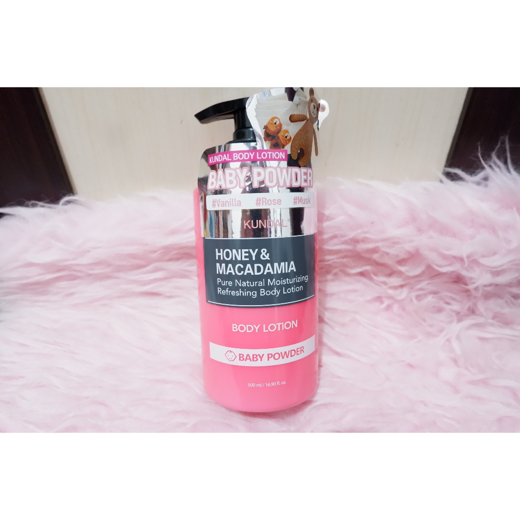 Jual Kundal Body Lotion Baby Powder 500ml Shopee Indonesia