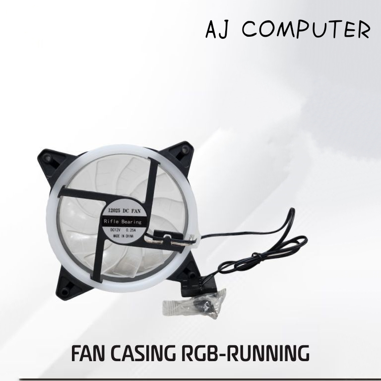 Jual FAN CHASING RGB FAN CASING 12CM FULL Rainbow Shopee Indonesia