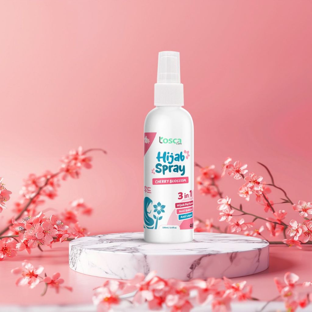 Jual TOSCA Hijab Spray Anti Leyot Parfum Pewangi Jilbab Kerudung