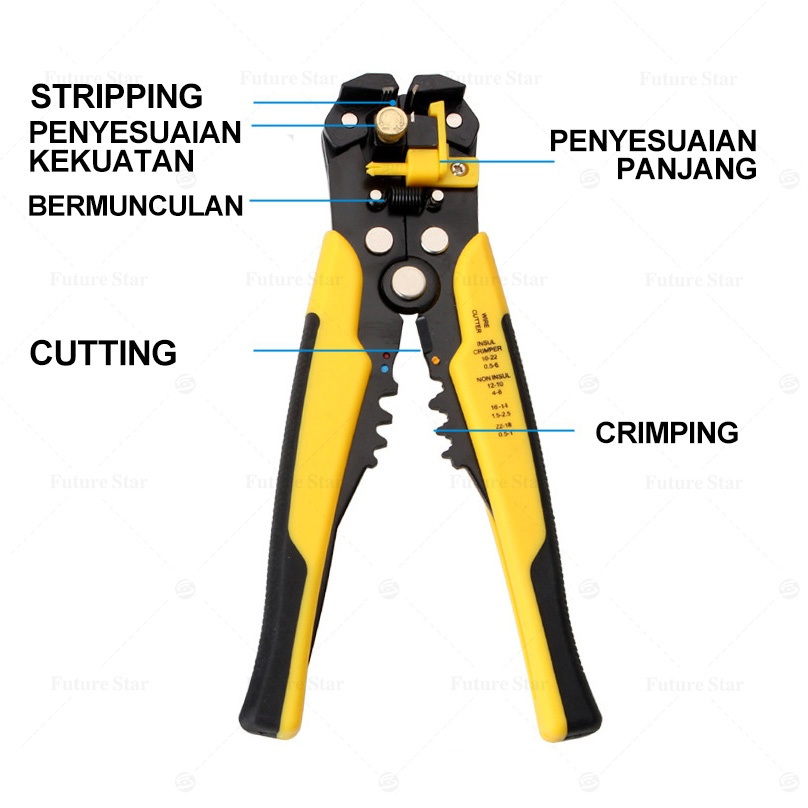 Jual Tang Potong Kupas Kabel 8