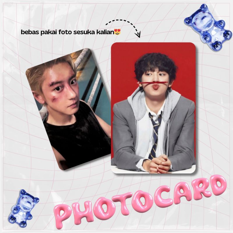 Jual Cetak Photocard Custom Murah Rounded | Laminasi Glossy | Shopee ...