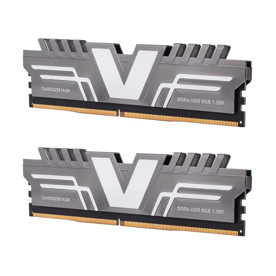 Jual RAM V-COLOR SKYWALKER U-DIMM (GREY) DDR4 16GB (2X8GB) 3200MHz 1 ...