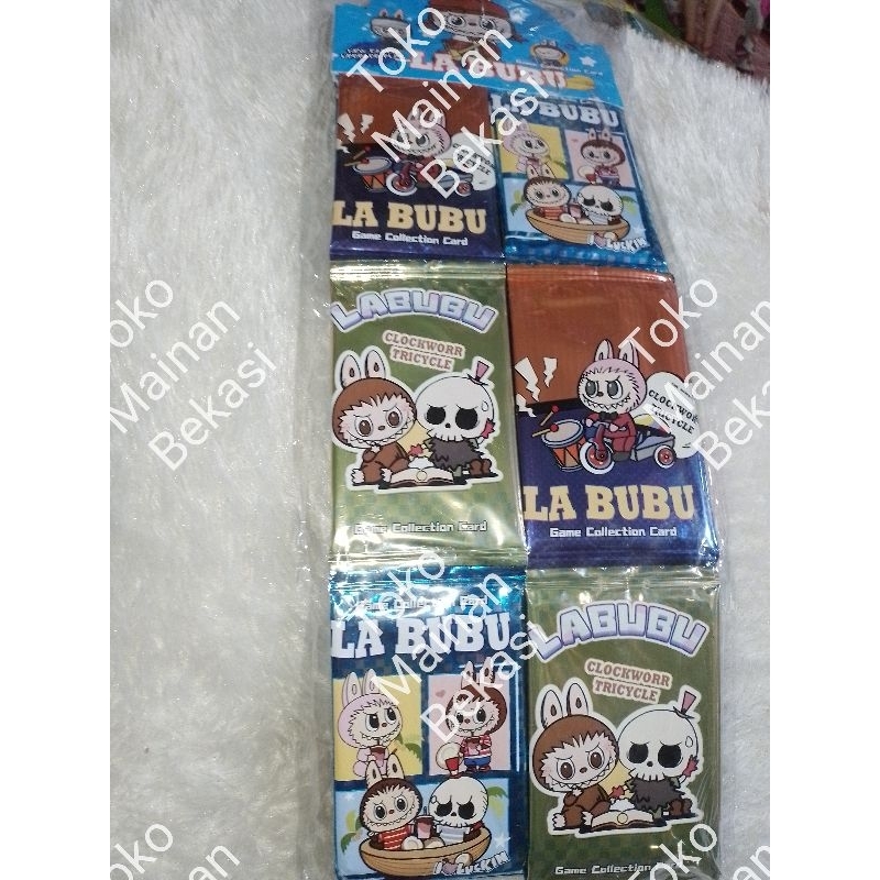Jual 1 SACHET KARTU FOIL LABUBU(8LBR) | Shopee Indonesia