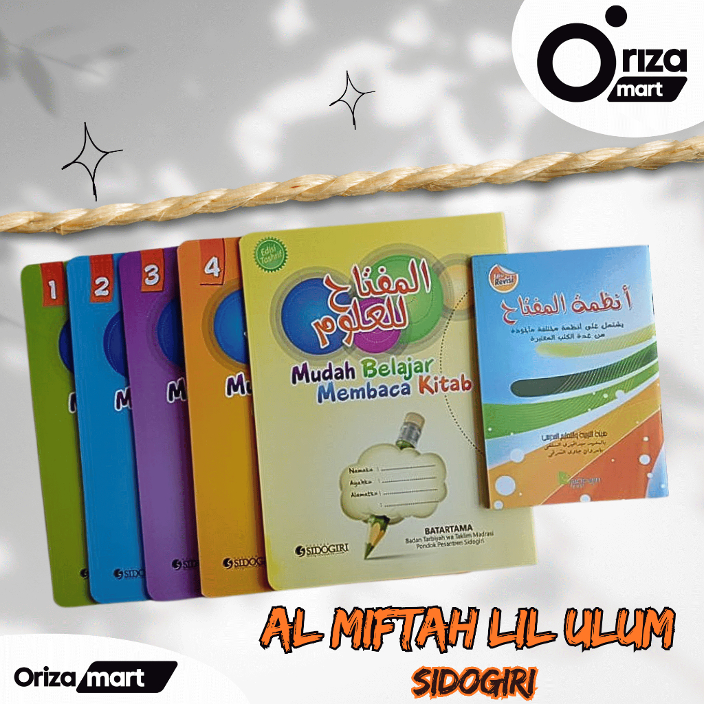 Jual Kitab Al Miftah Sidogiri /Al miftah Lil Ulum Sidogiri ORI100 ...