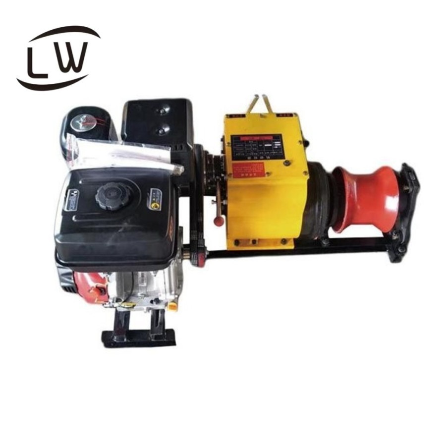 Jual 5 Ton Double Capstan Winch Cable Pulling Machine Power | Shopee ...